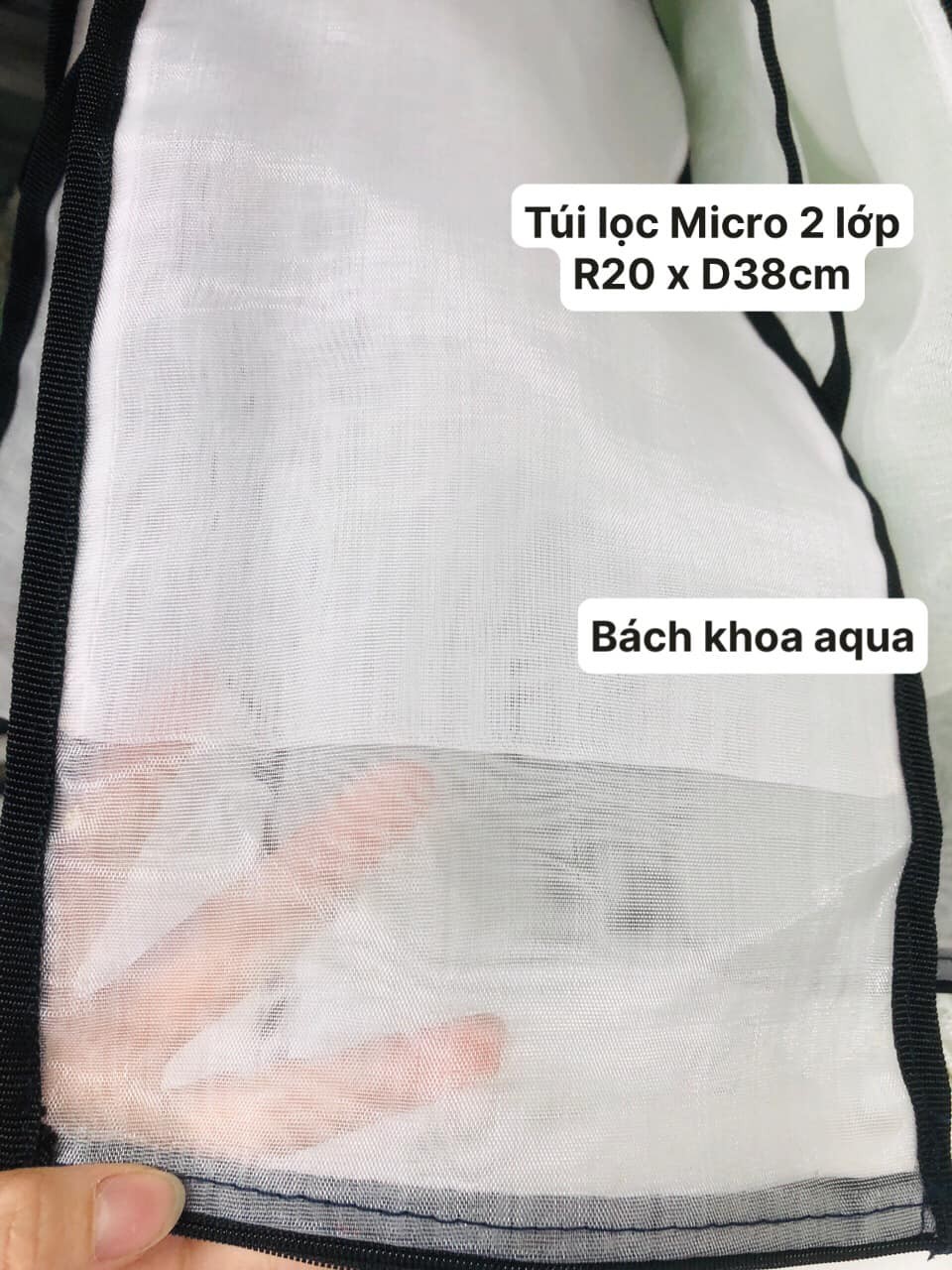 Túi lọc Micro 1 lớp / 2 lớp cao cấp thoát nước tốt